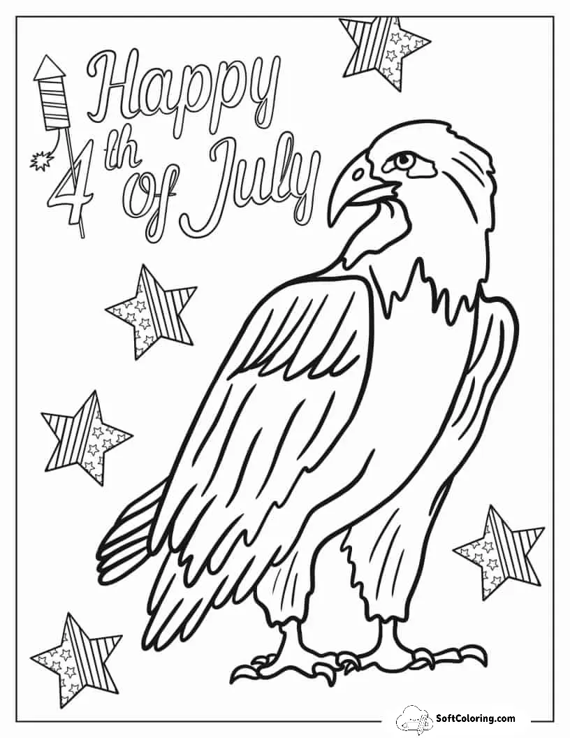 Bald Eagle Themed 4Th Of July