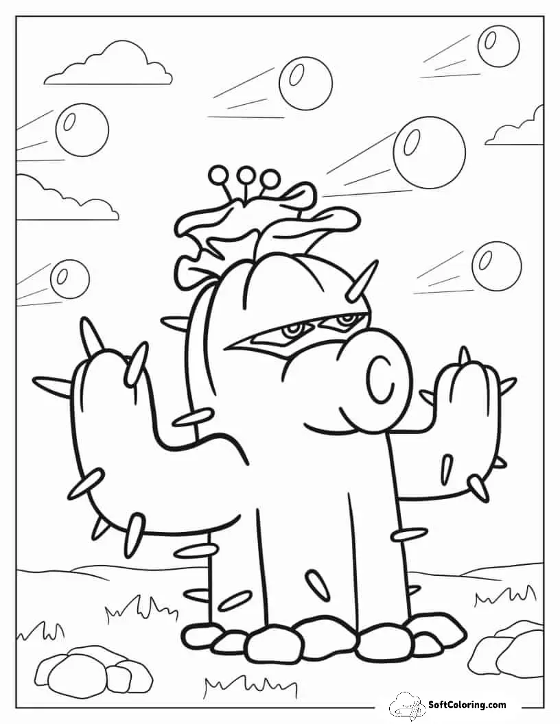 Cactus From Plants Vs Zombies