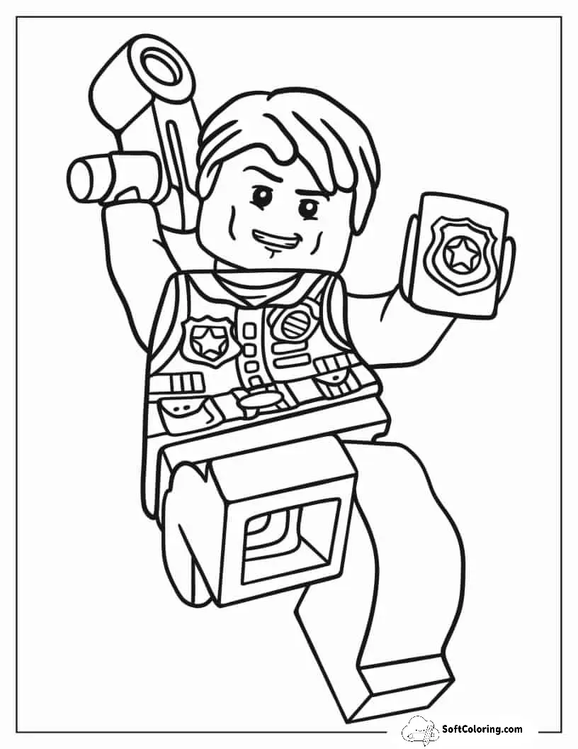 Chase Mccain From Lego City Undercover