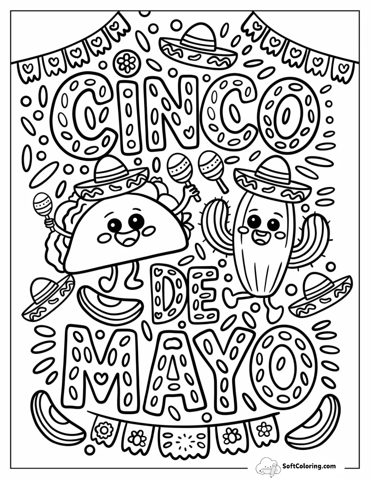 Cinco De Mayo Taco And Cactus Fiesta
