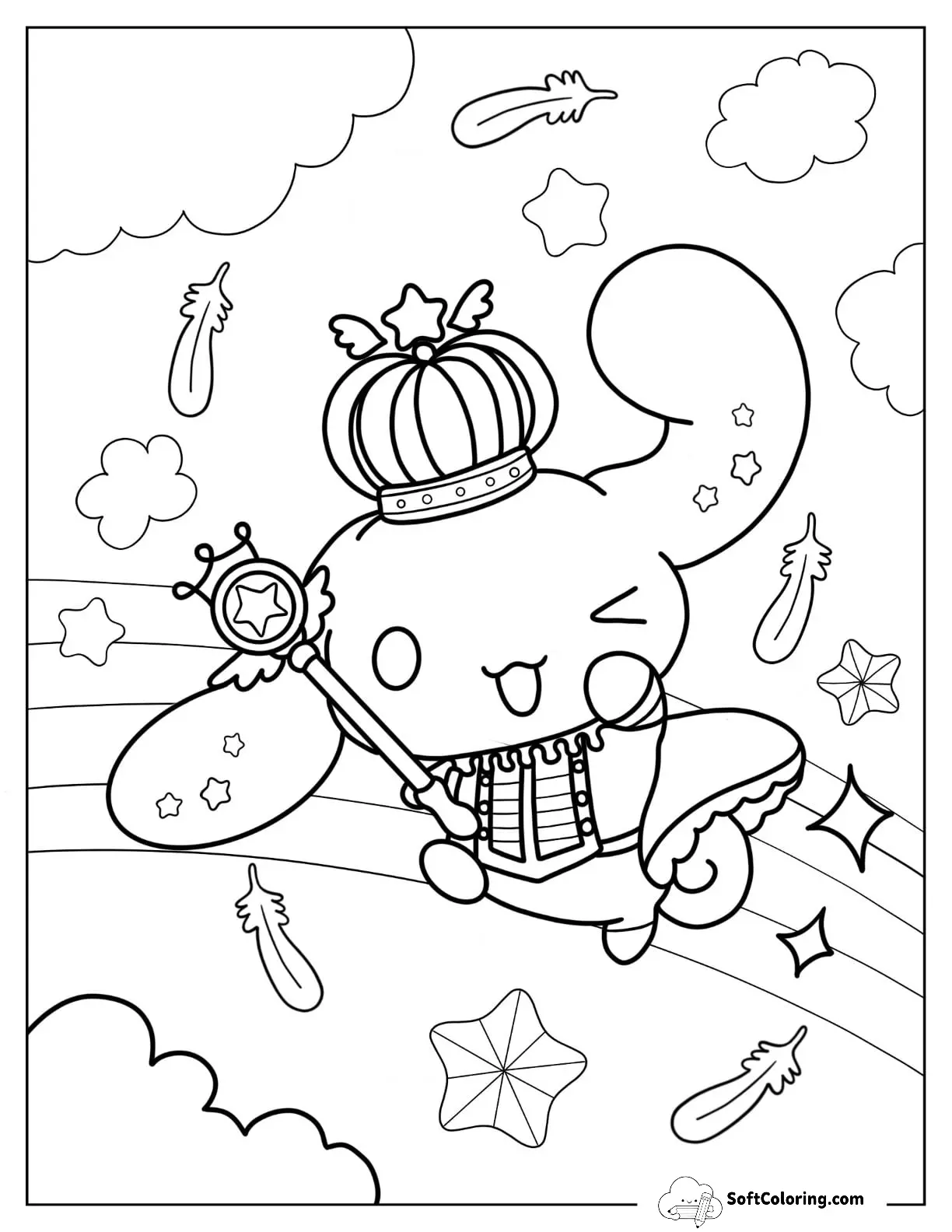 Cinnamon Wearing Crown