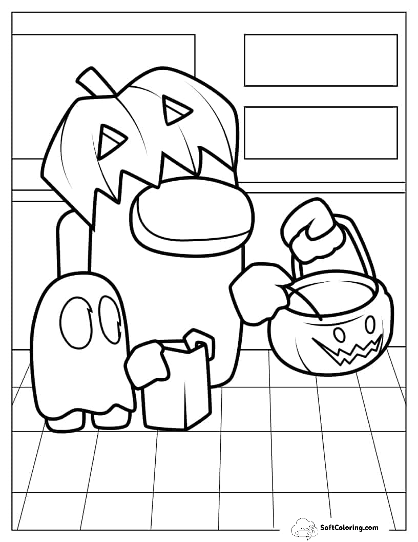 Crewmates Trick-Or-Treating