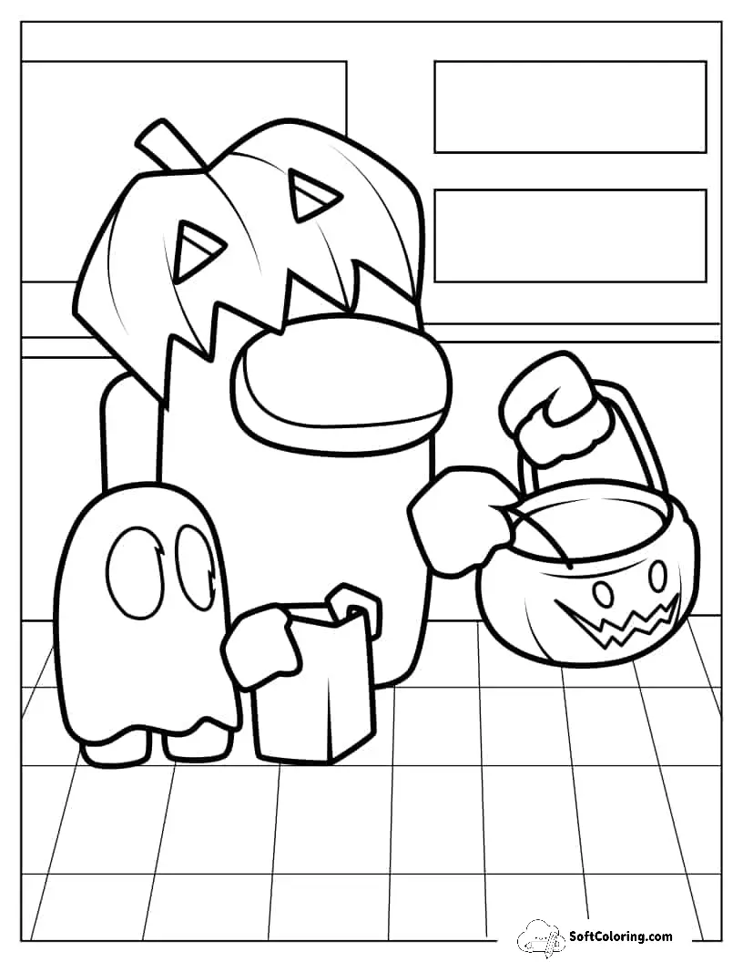 Crewmates Trick-Or-Treating
