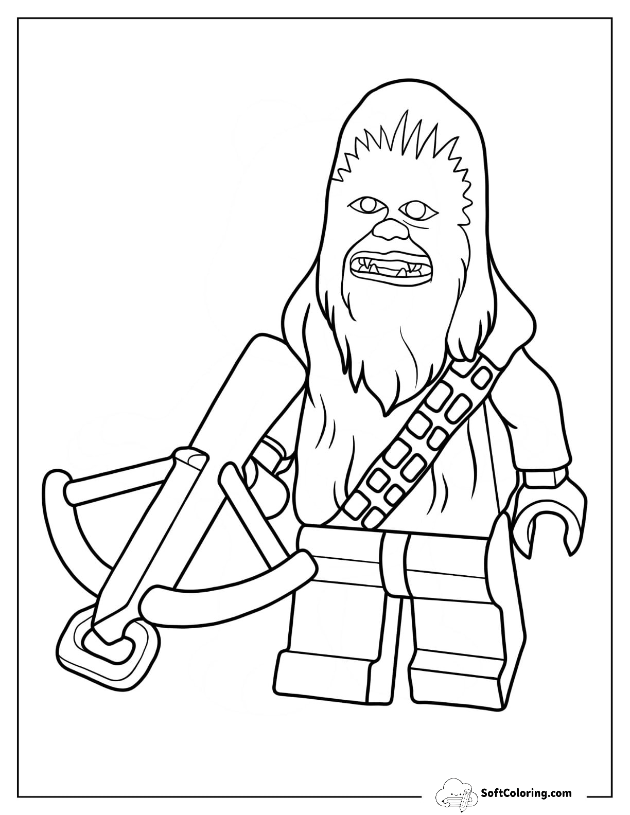 Cute Lego Star Wars Of Chewbacca For Preschoolers