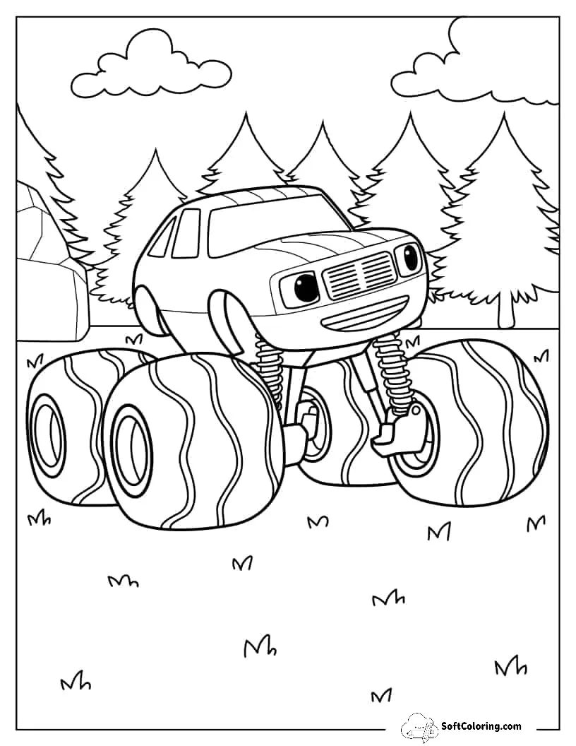 Cute Pickle The Sidekick To Color