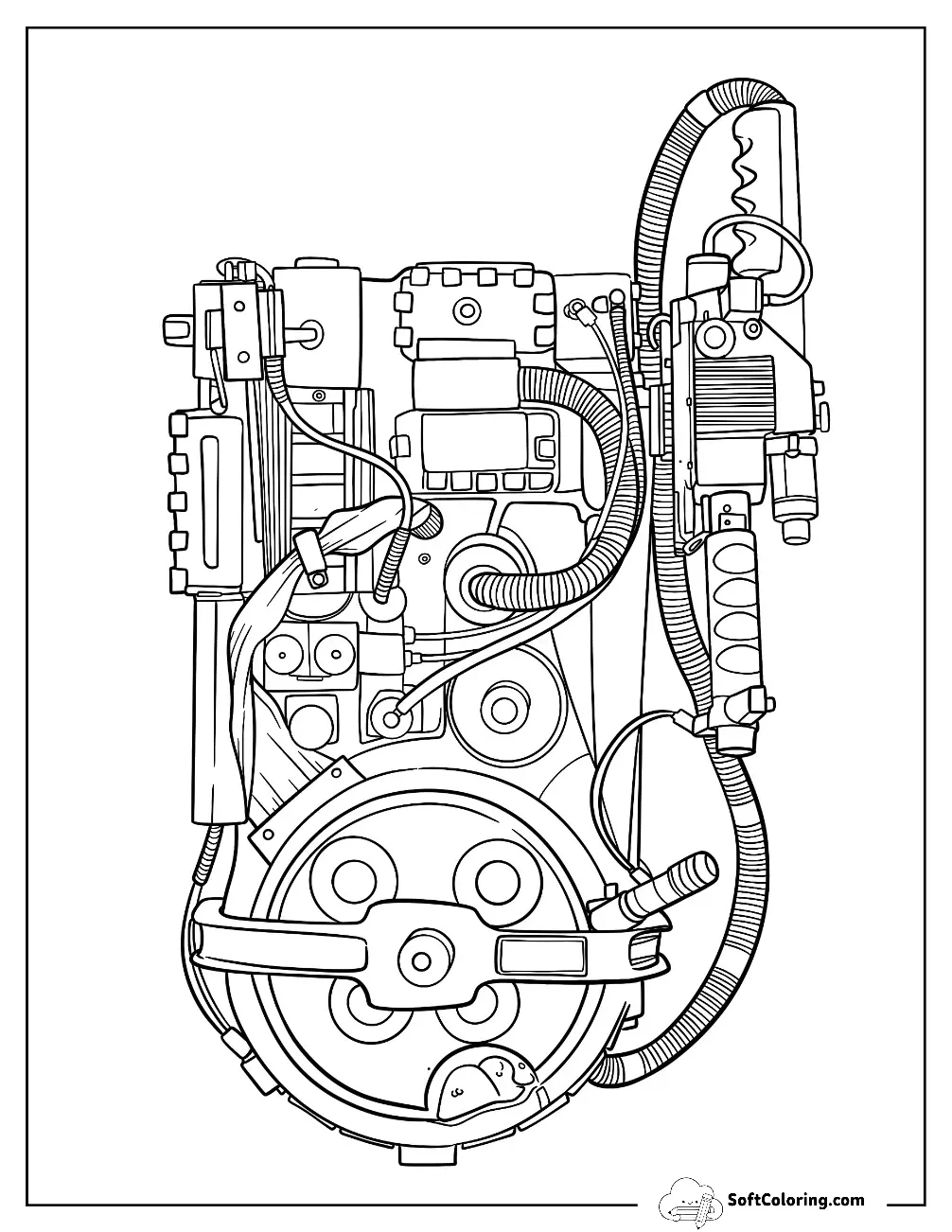 Ghostbusters Coloring Pages