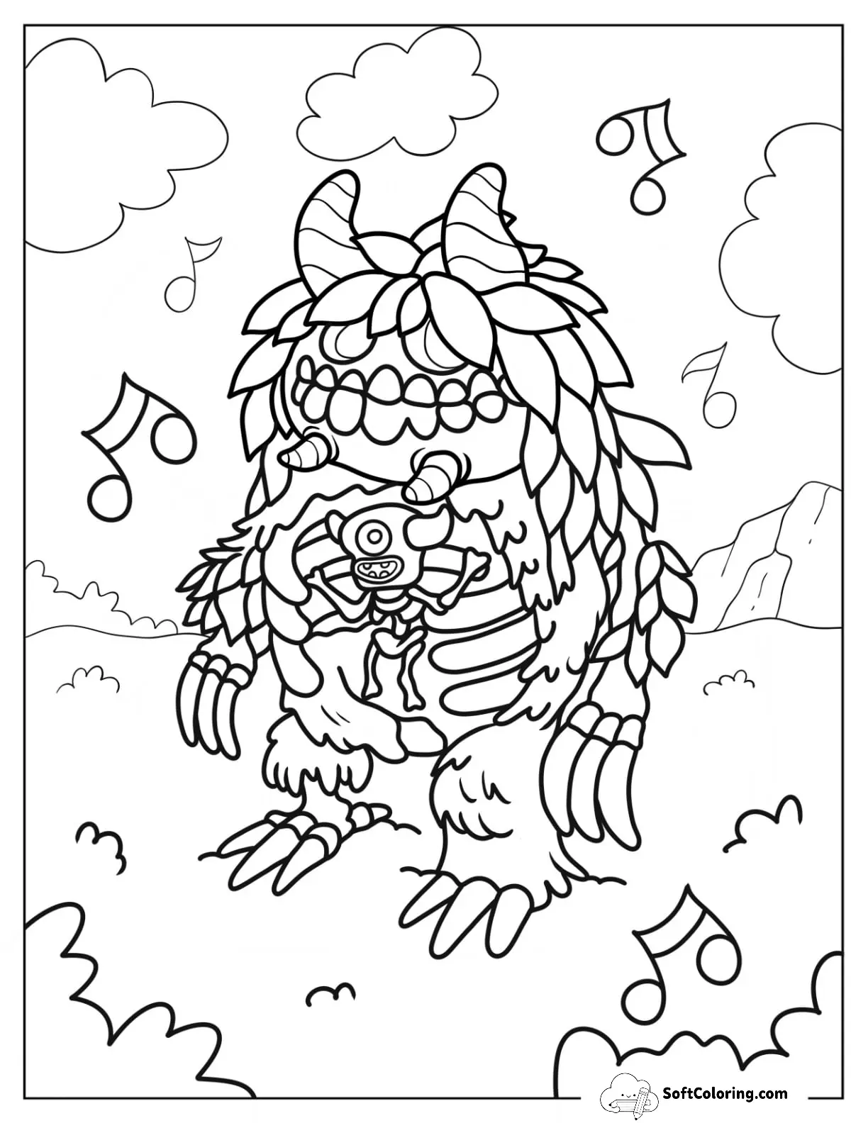 Detailed Rare Bona Petite My Singing Monster