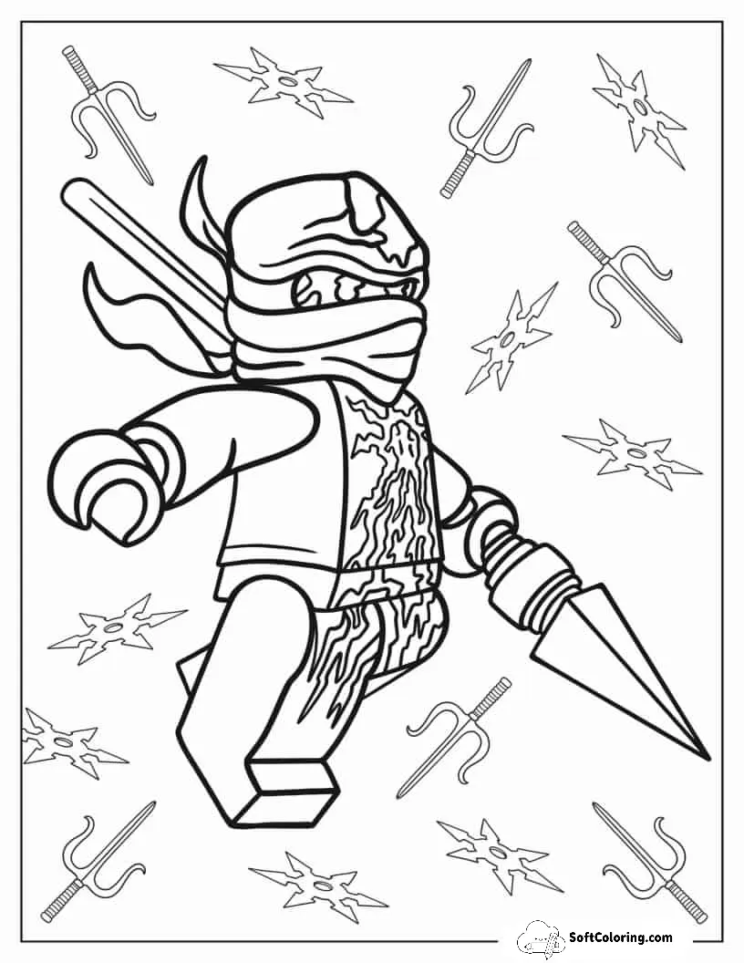Easy Jay Walker Coloring In For Kids