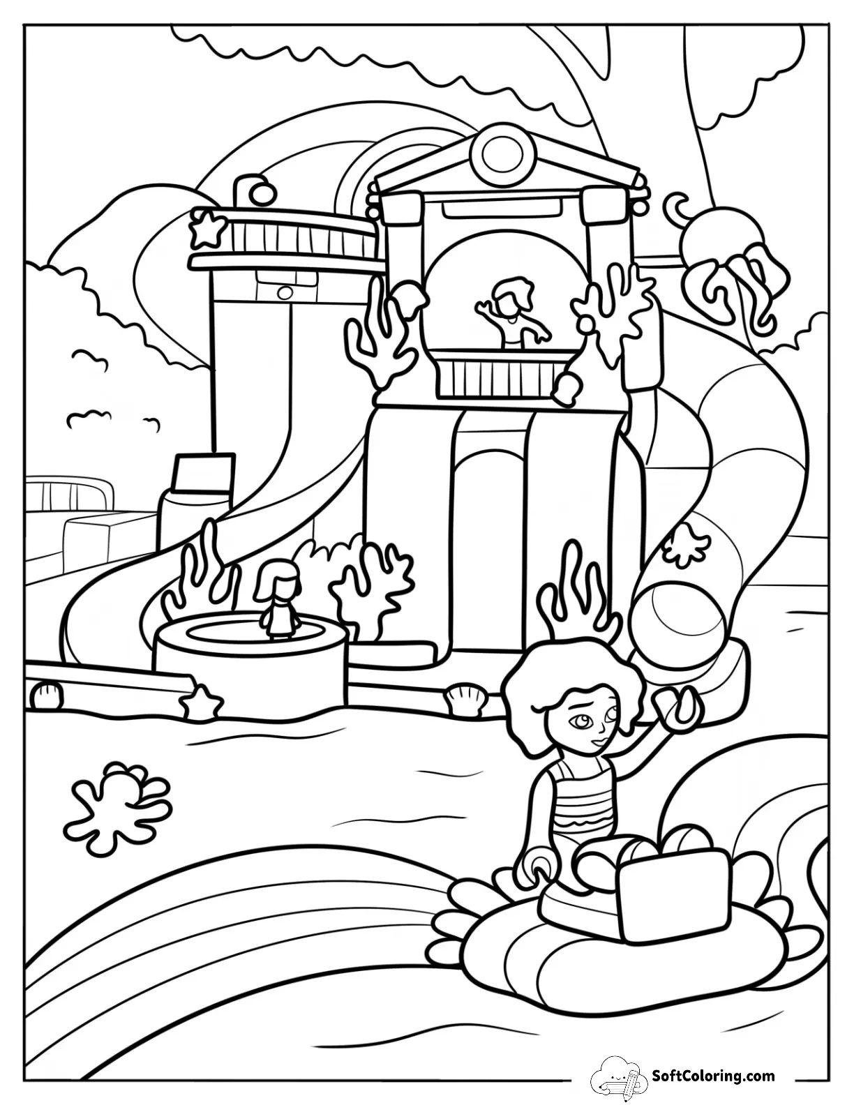 Easy Lego Friends Of Heartlake City Water Park Summer