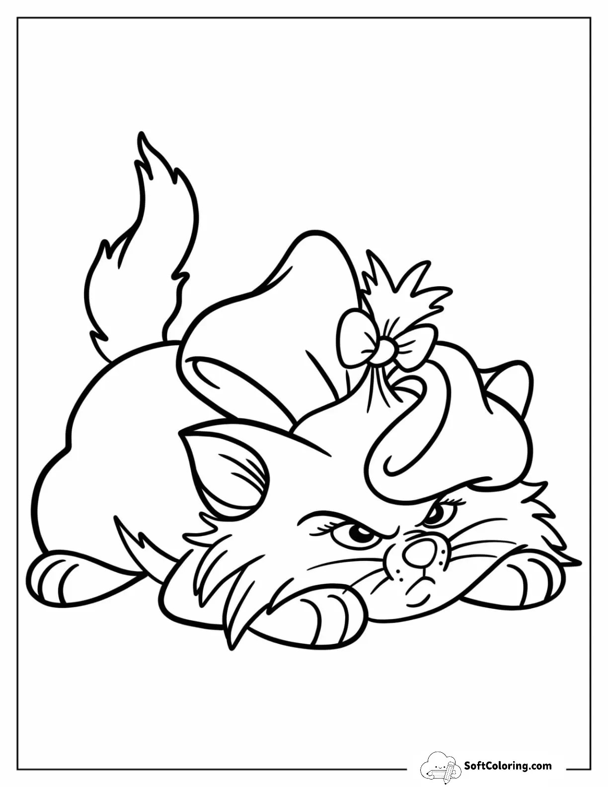 Easy Outline Of Marie Pouting