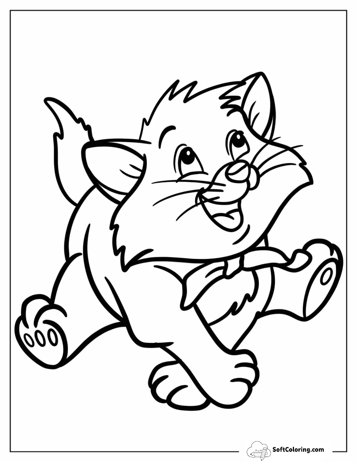 Easy Outline Of Toulouse For Preschoolers