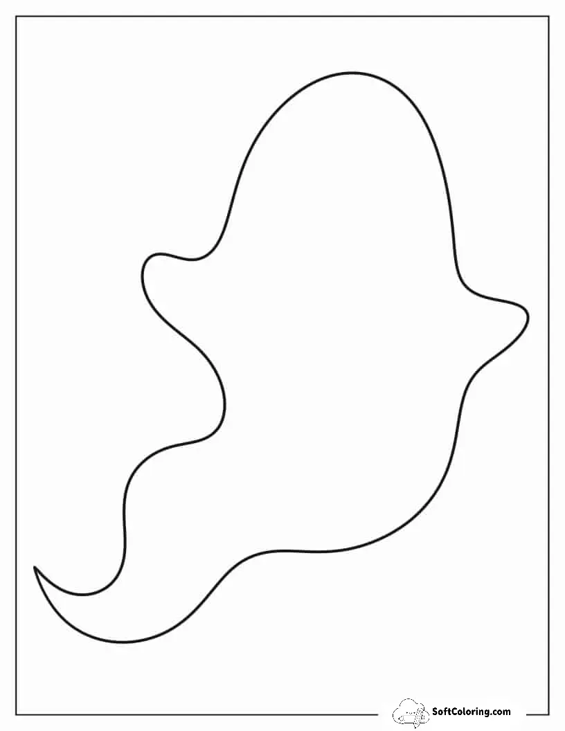 Full Page Floating Ghost Template