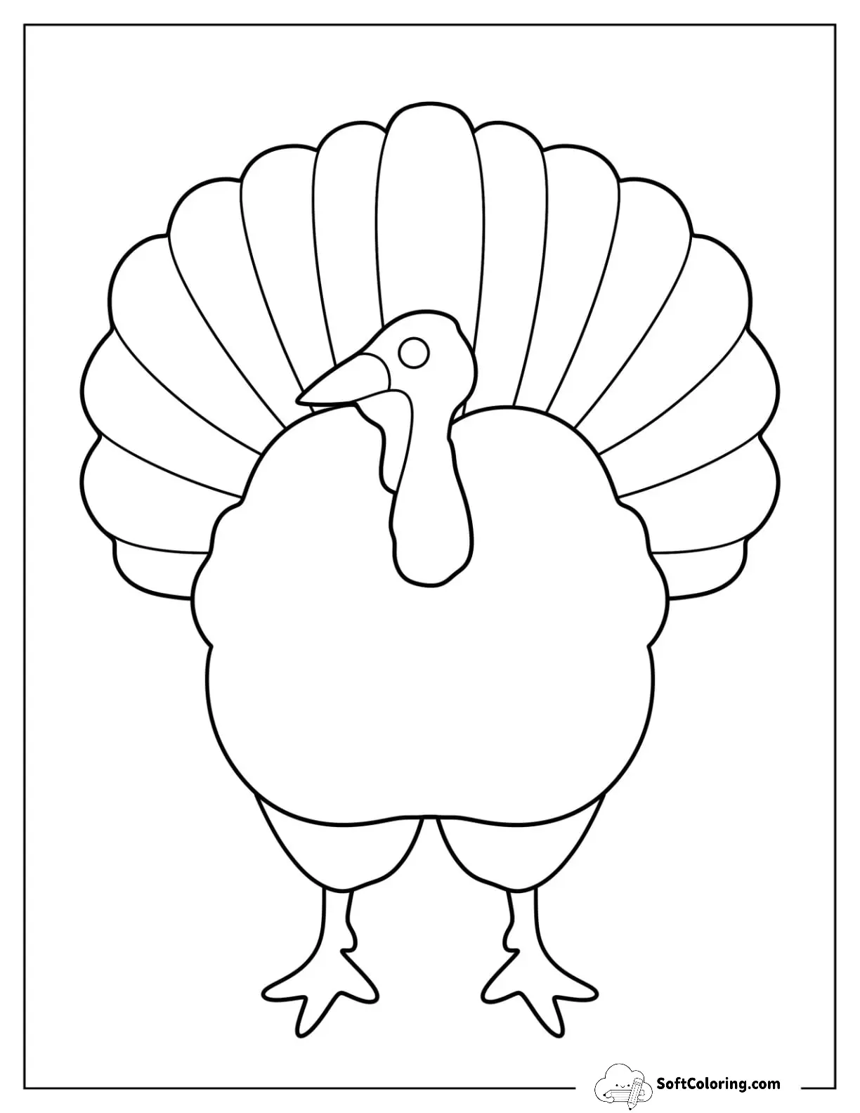 Full Page Realistic Turkey Template