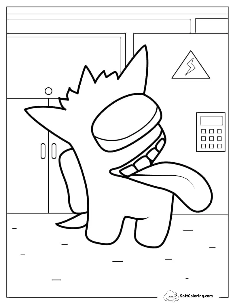 Gengar Pokemon Among Us