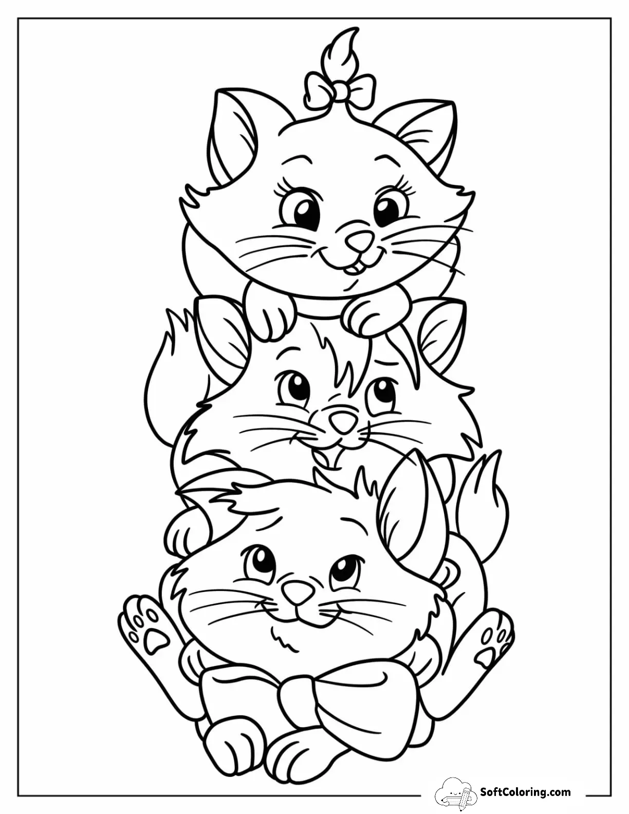Kawaii Berlioz, Marie, And Toulouse