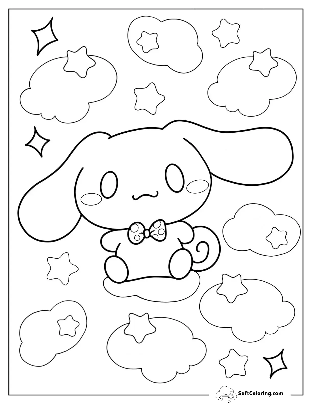 Kawaii Cinnamorrol For Preschoolers