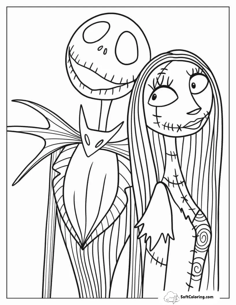 Kawaii Jack And Sally