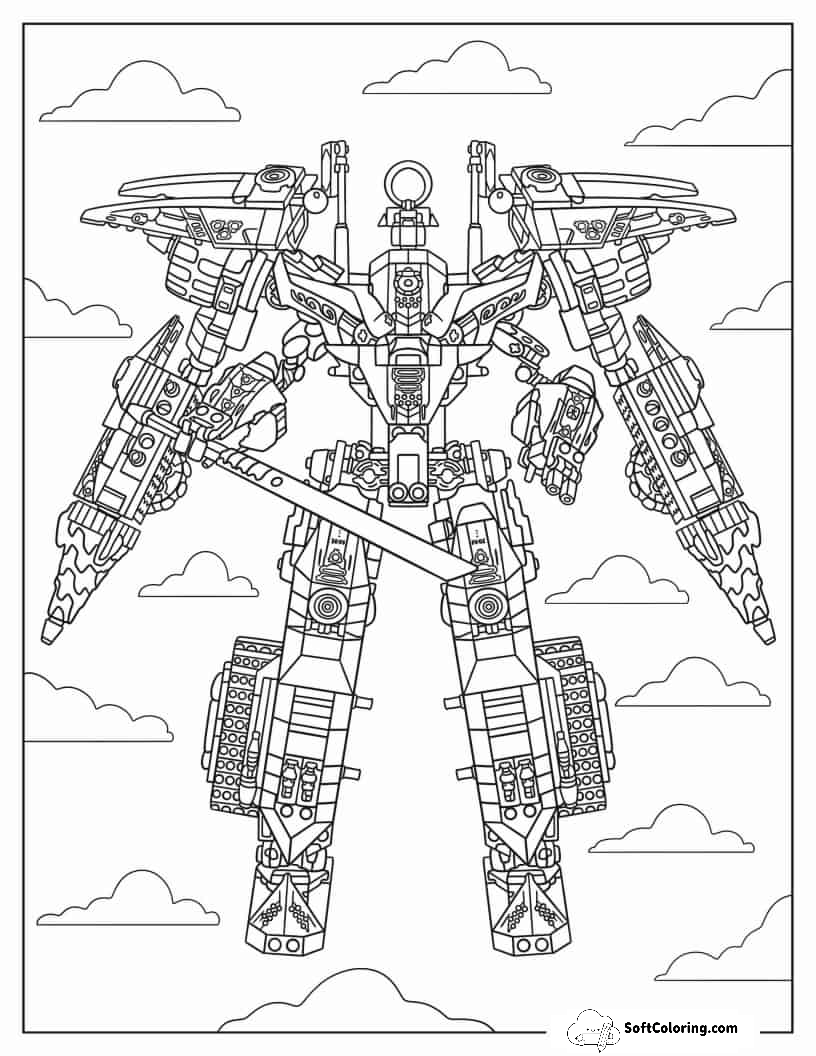 Lego 71765 Ninjago Ninja Ultra Combo Mech