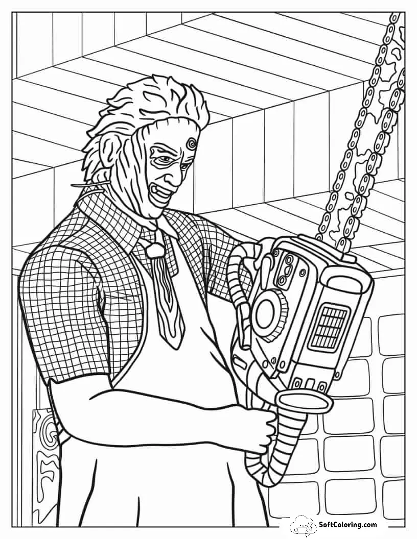 Leatherface From Texas Chainsaw Massacre