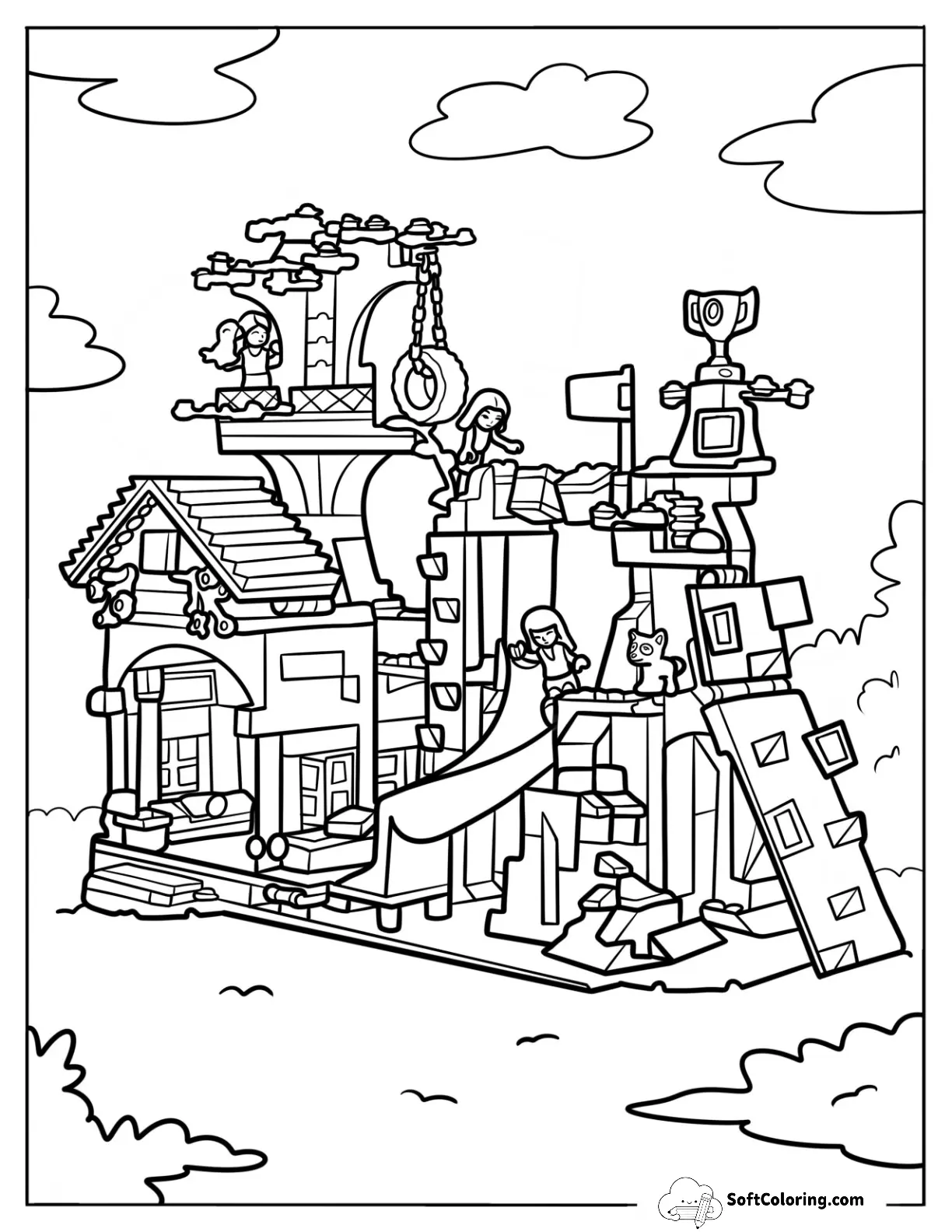 Lego Friends Of Adventure Camp Tree House