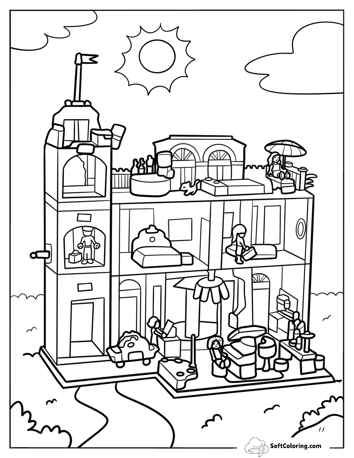 Lego Friends Of Heartlake Grand Hotel For Kids