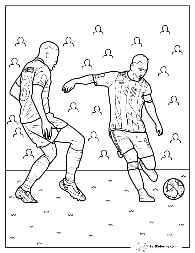 Lionel Messi Playing In World Cup