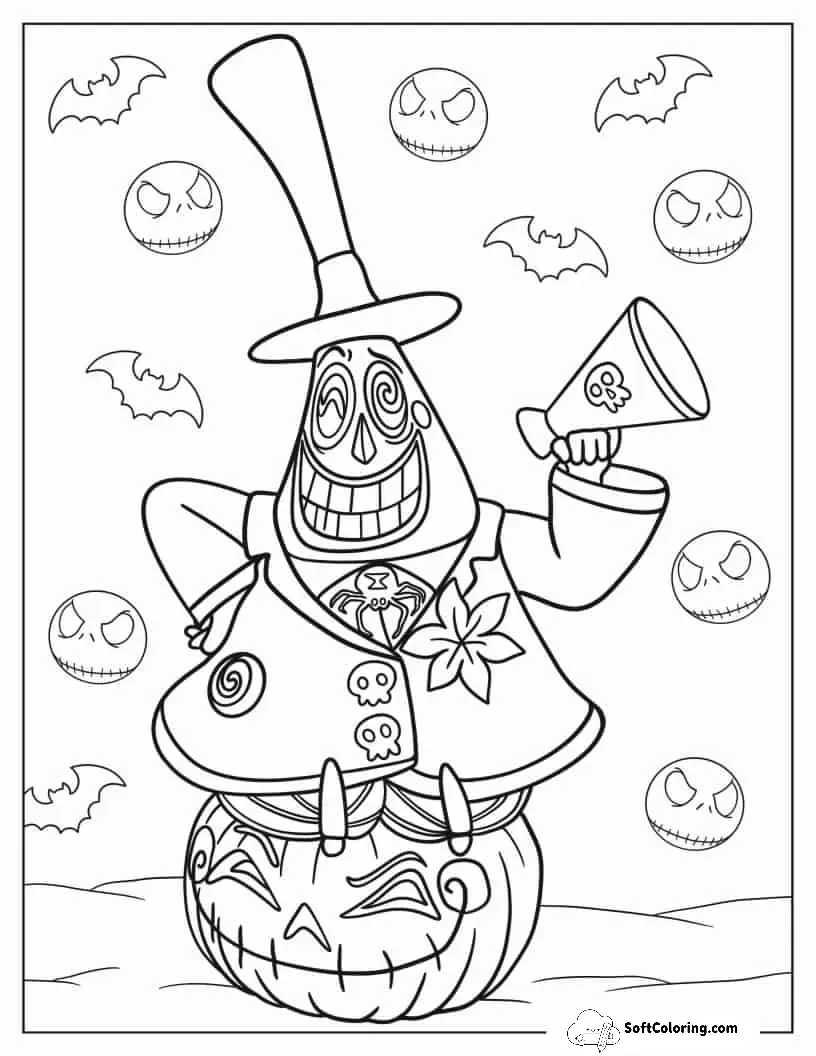 Miss Mindy Mayor Coloring Page