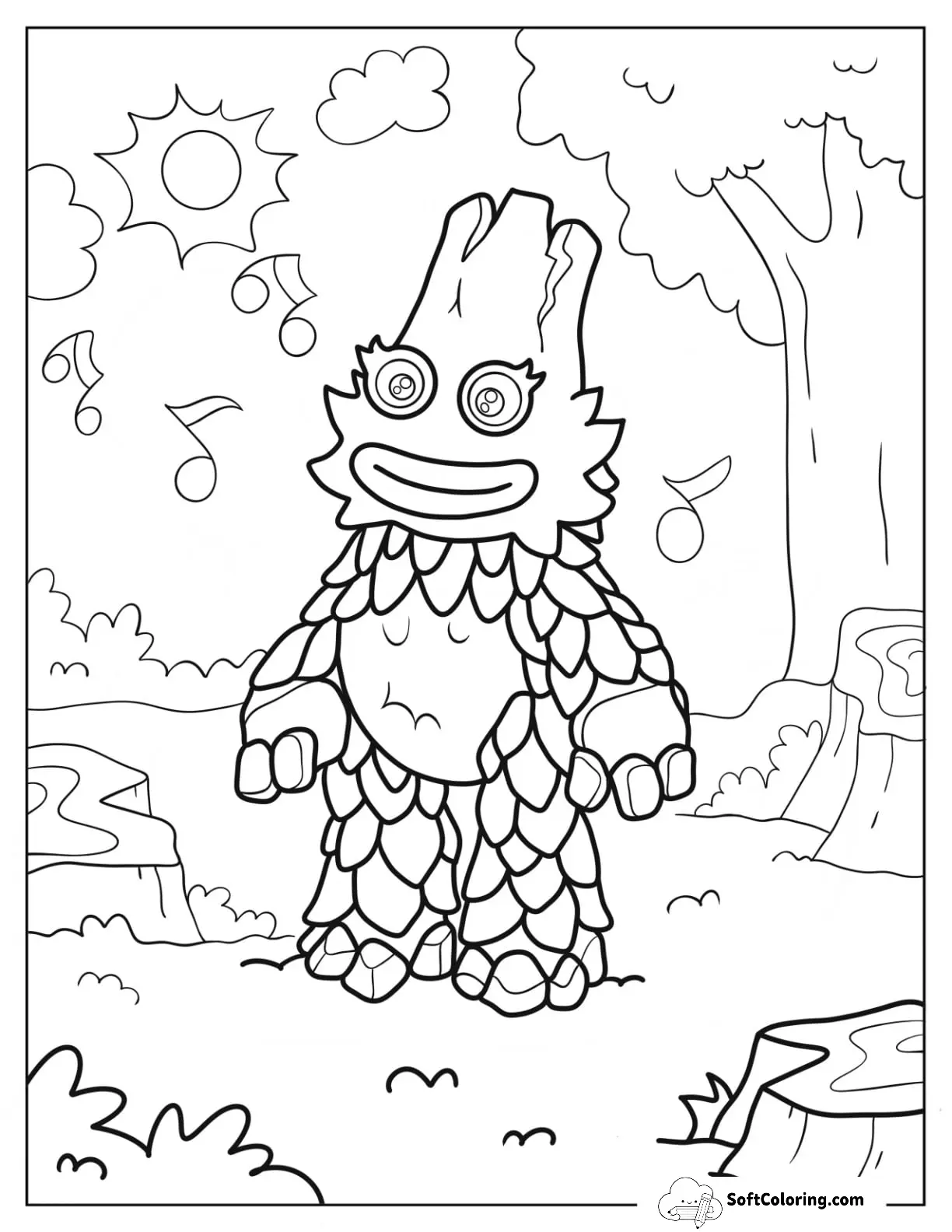 My Singing Monsters Coloring Pages