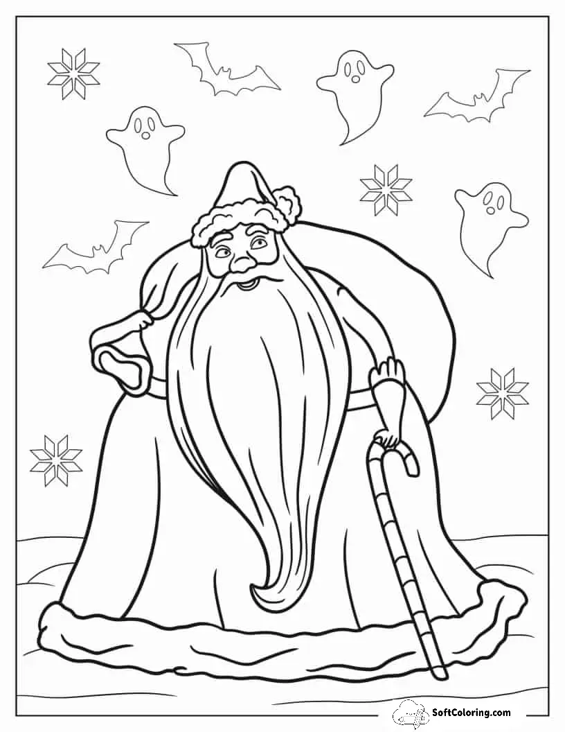 Nightmare Before Christmas Santa Claus
