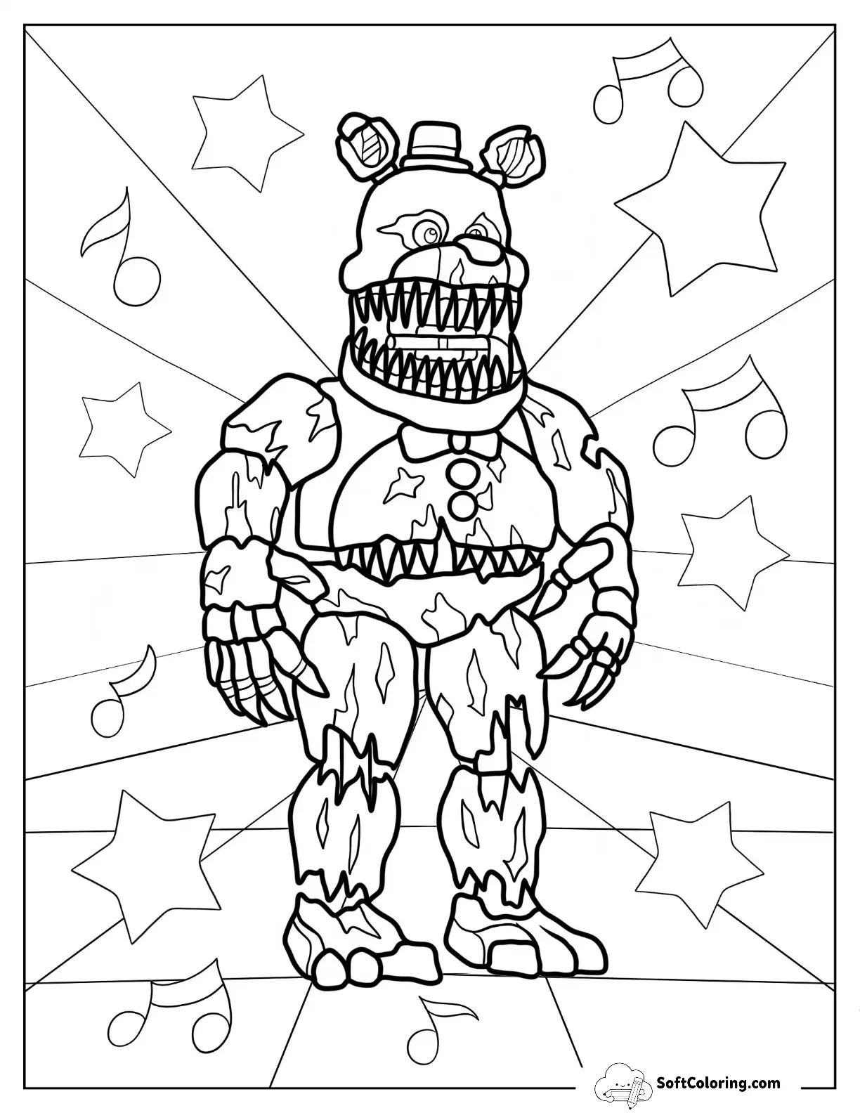 Five Nights At Freddy's Of Nightmare Fredbear