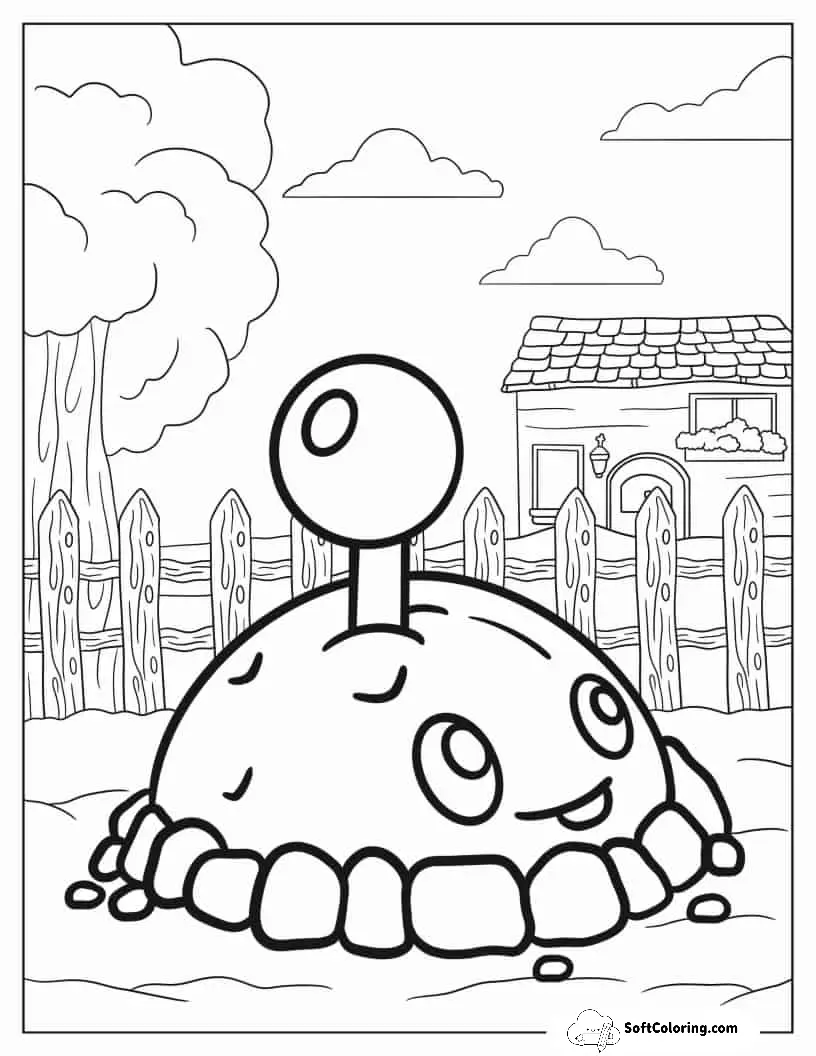 Potato Mine From Plants Vs Zombies