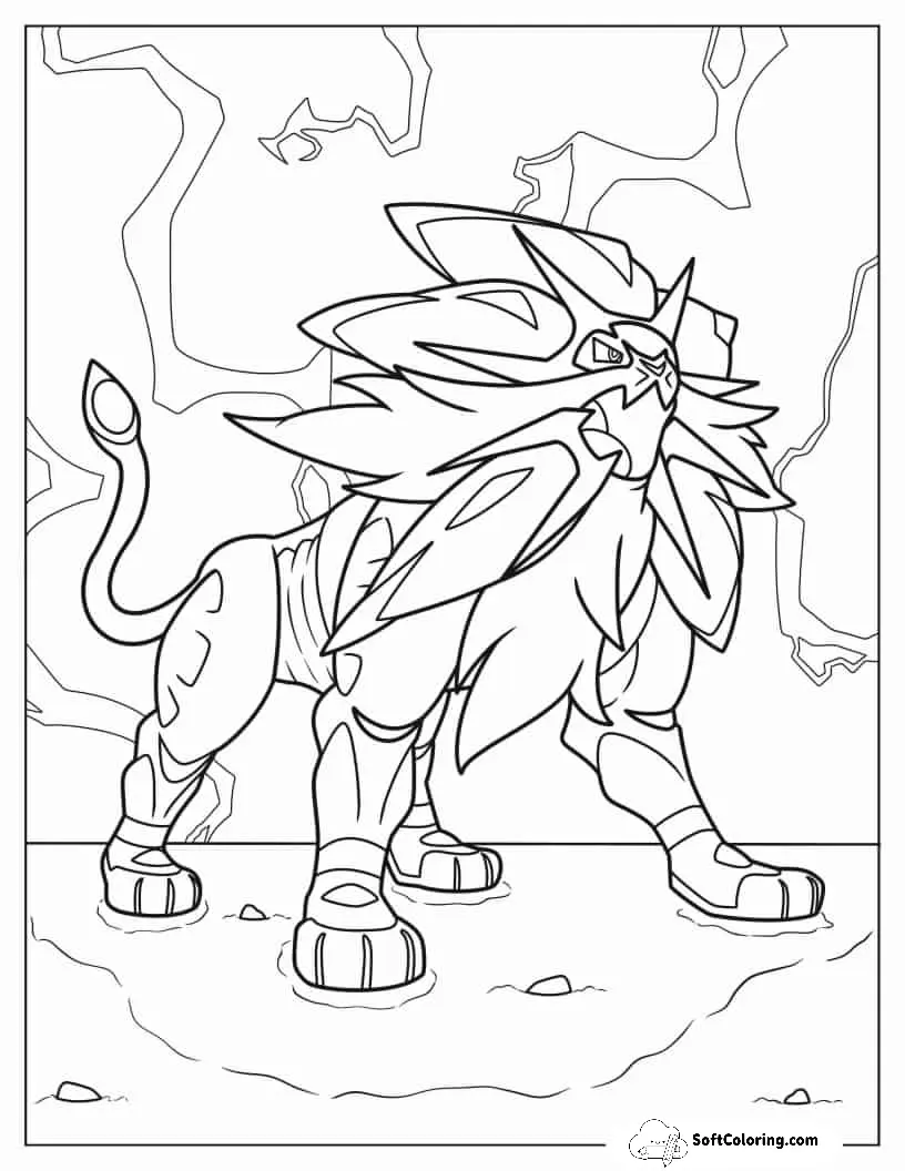 Solgaleo Legendary Pokemon