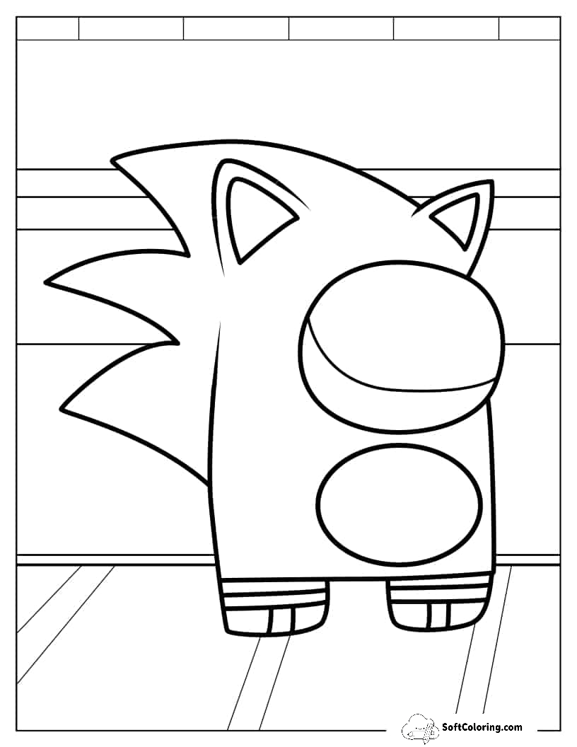 Sonic Among Us Skin