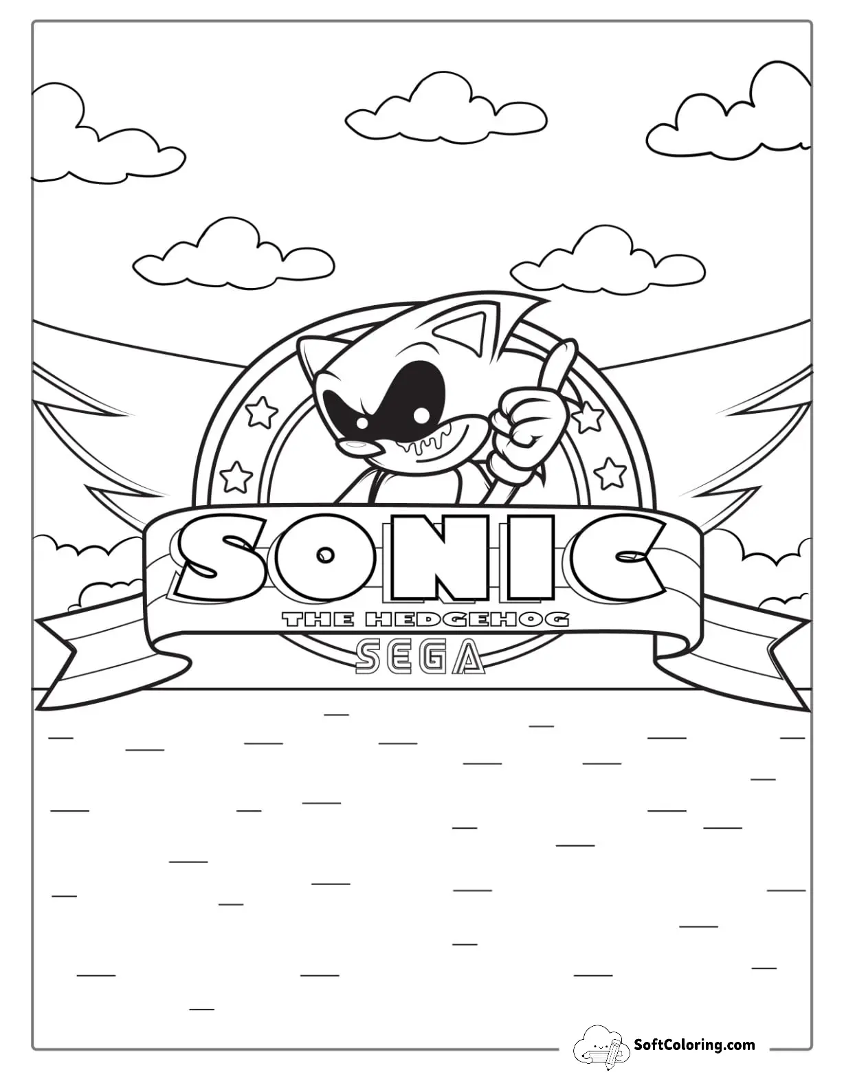 Sonic Exe Logo