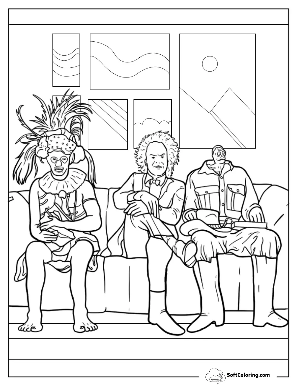 Beetlejuice The Witch Doctor With Harry The Hunter And Beetlejuice