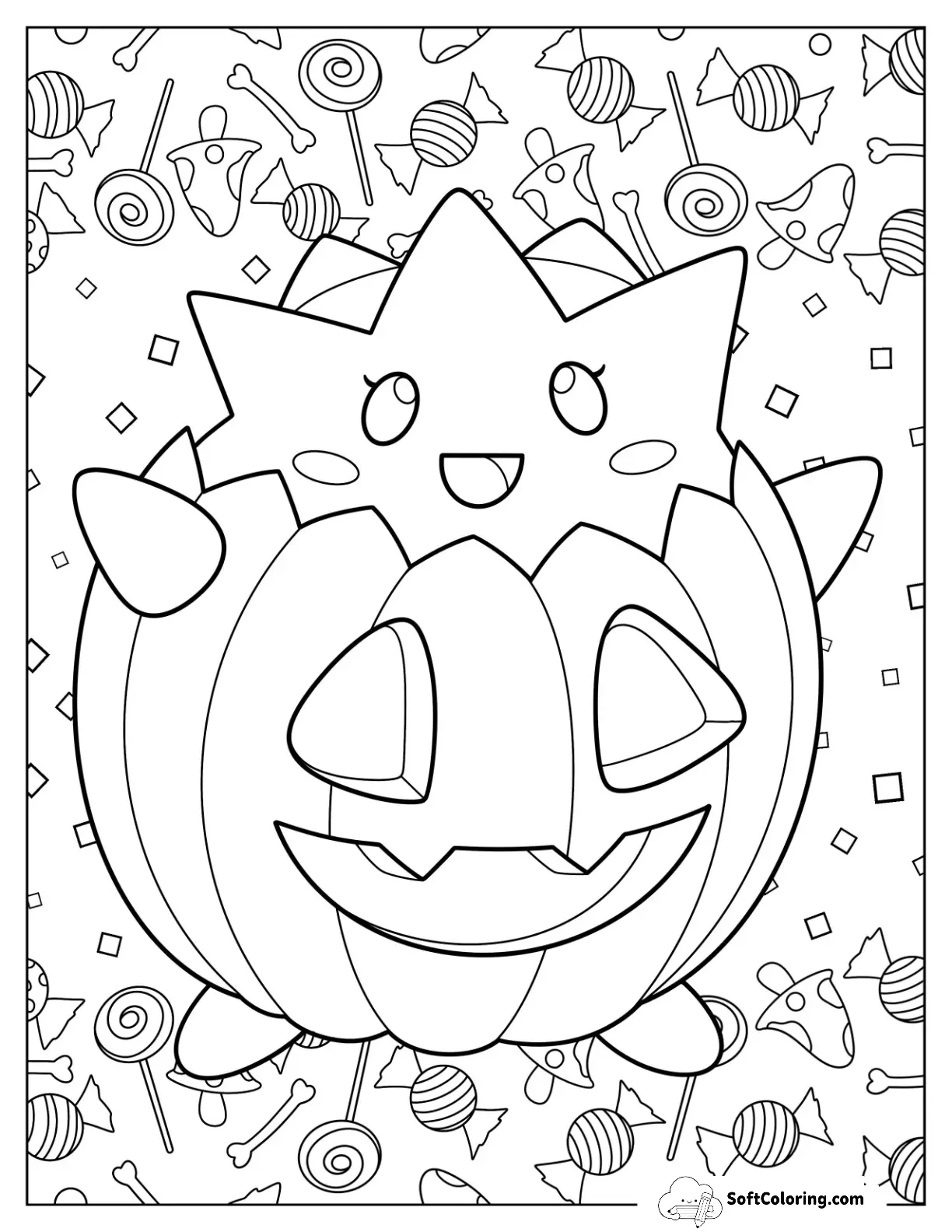 Togepi In A Jack O Lantern For Preschoolers