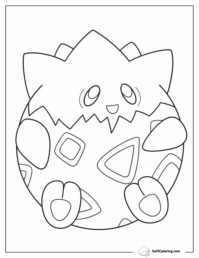 Togepi Pokemon To Color