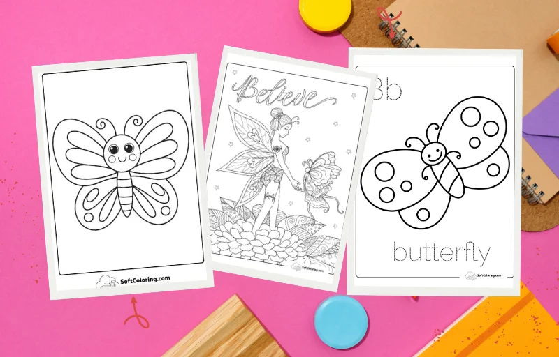 Butterfly Coloring Pages