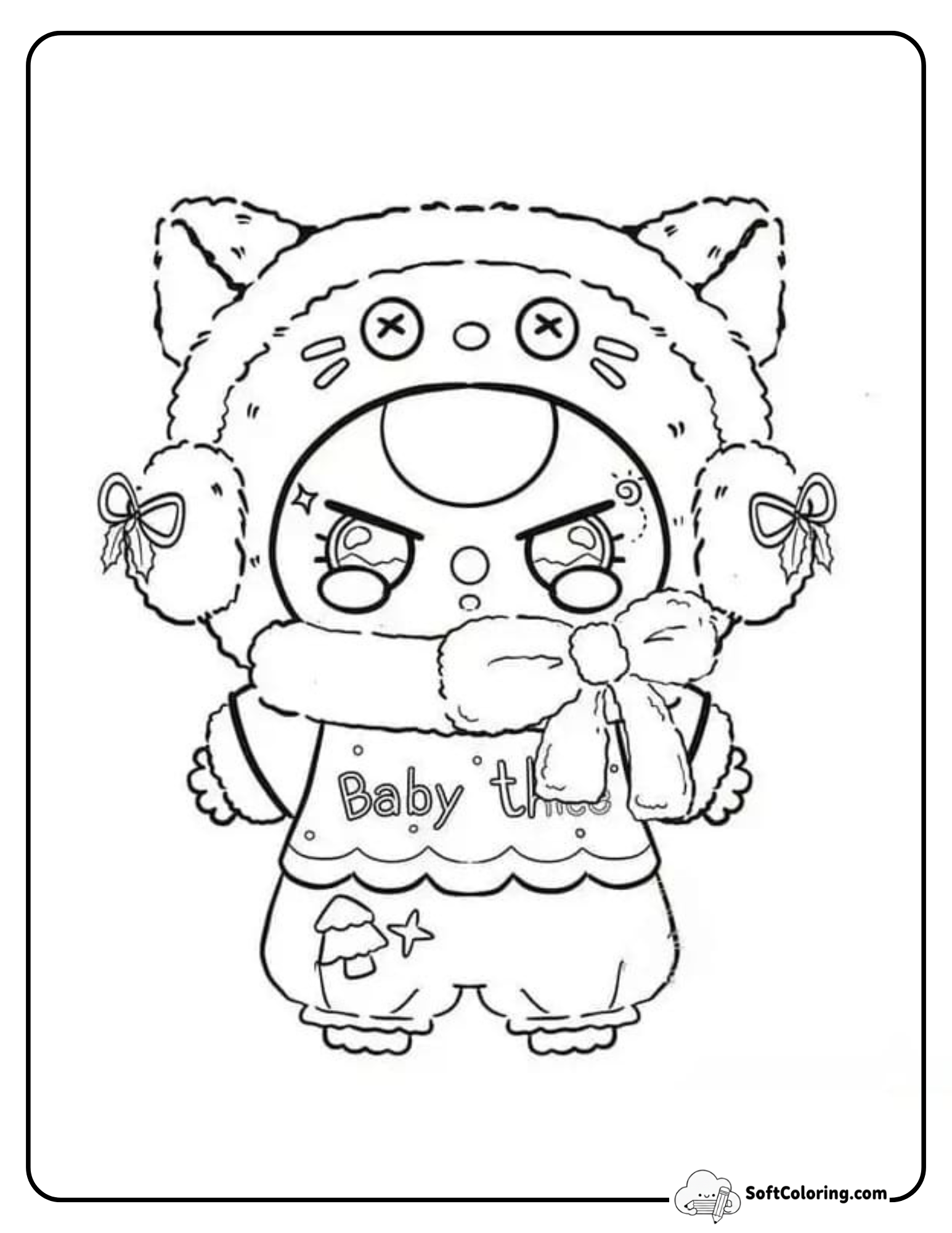 Baby Three Winter Cat Version