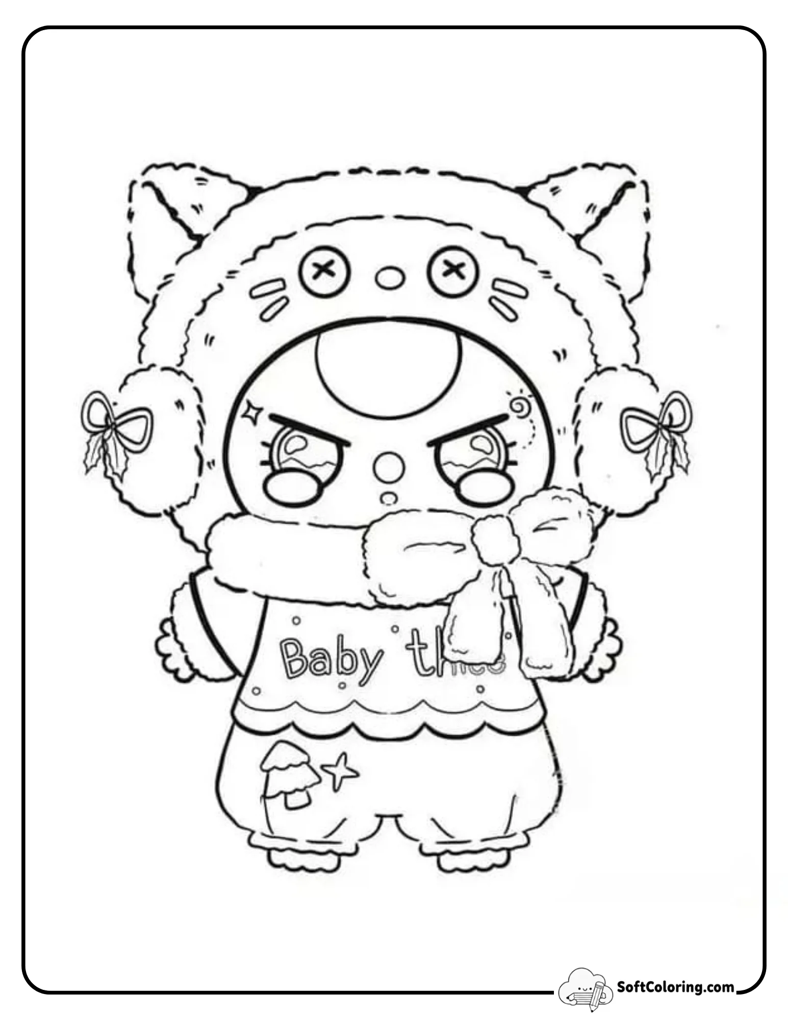 Baby Three Winter Cat Version