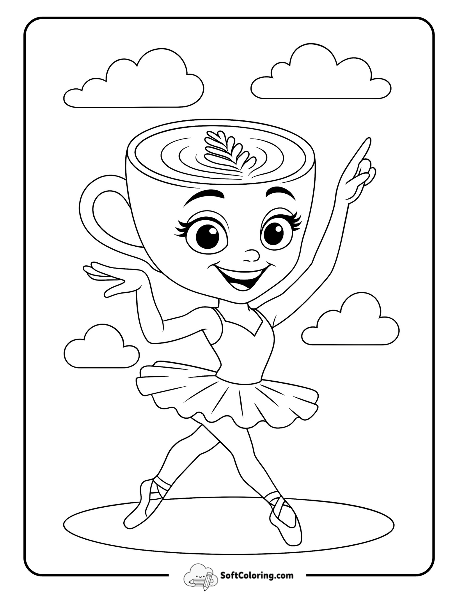 Ballerina Cappuccina Ballet Twirl