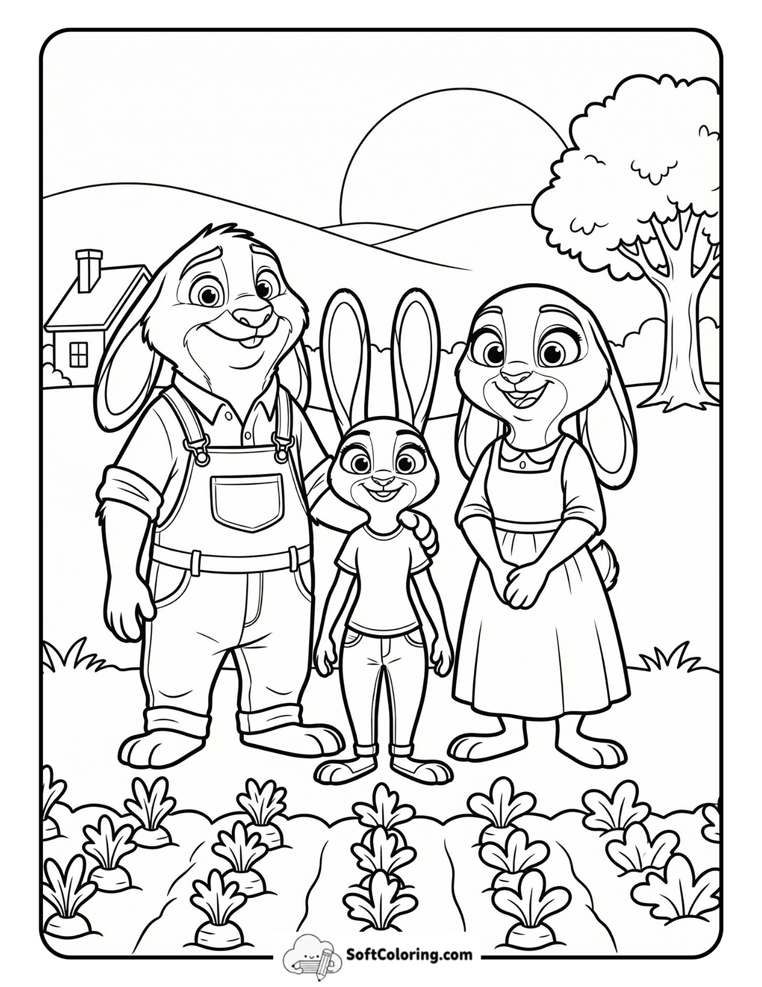 Bunny Burrow Family Visit
