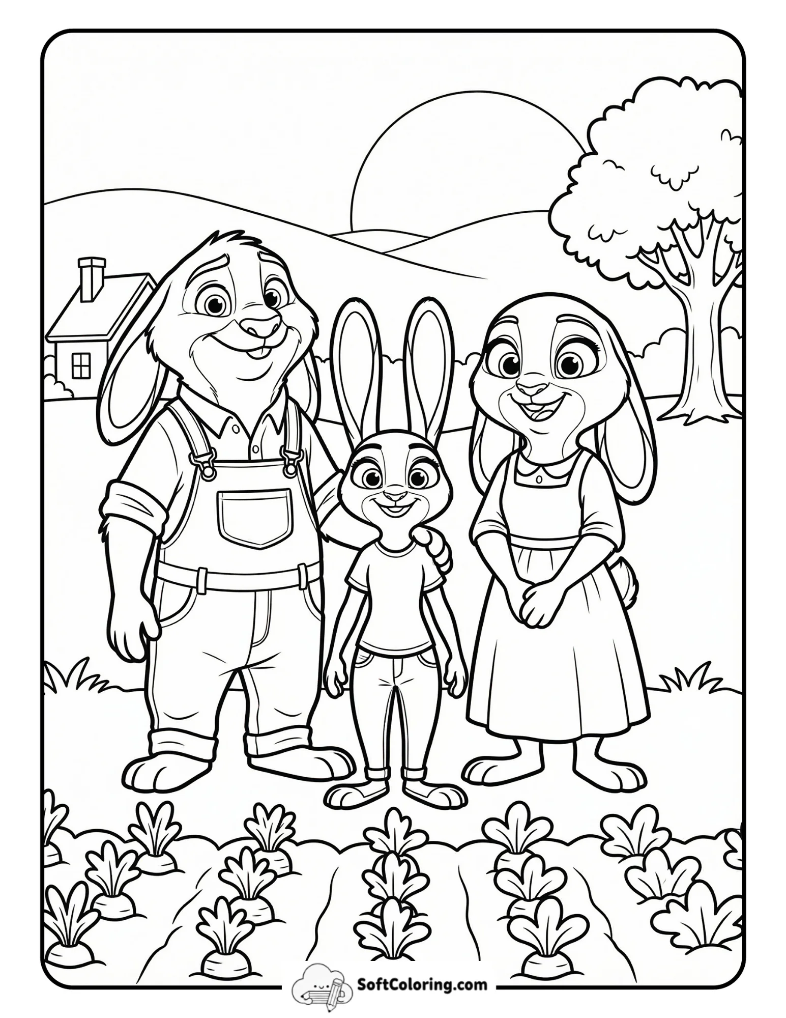 Bunny Burrow Family Visit