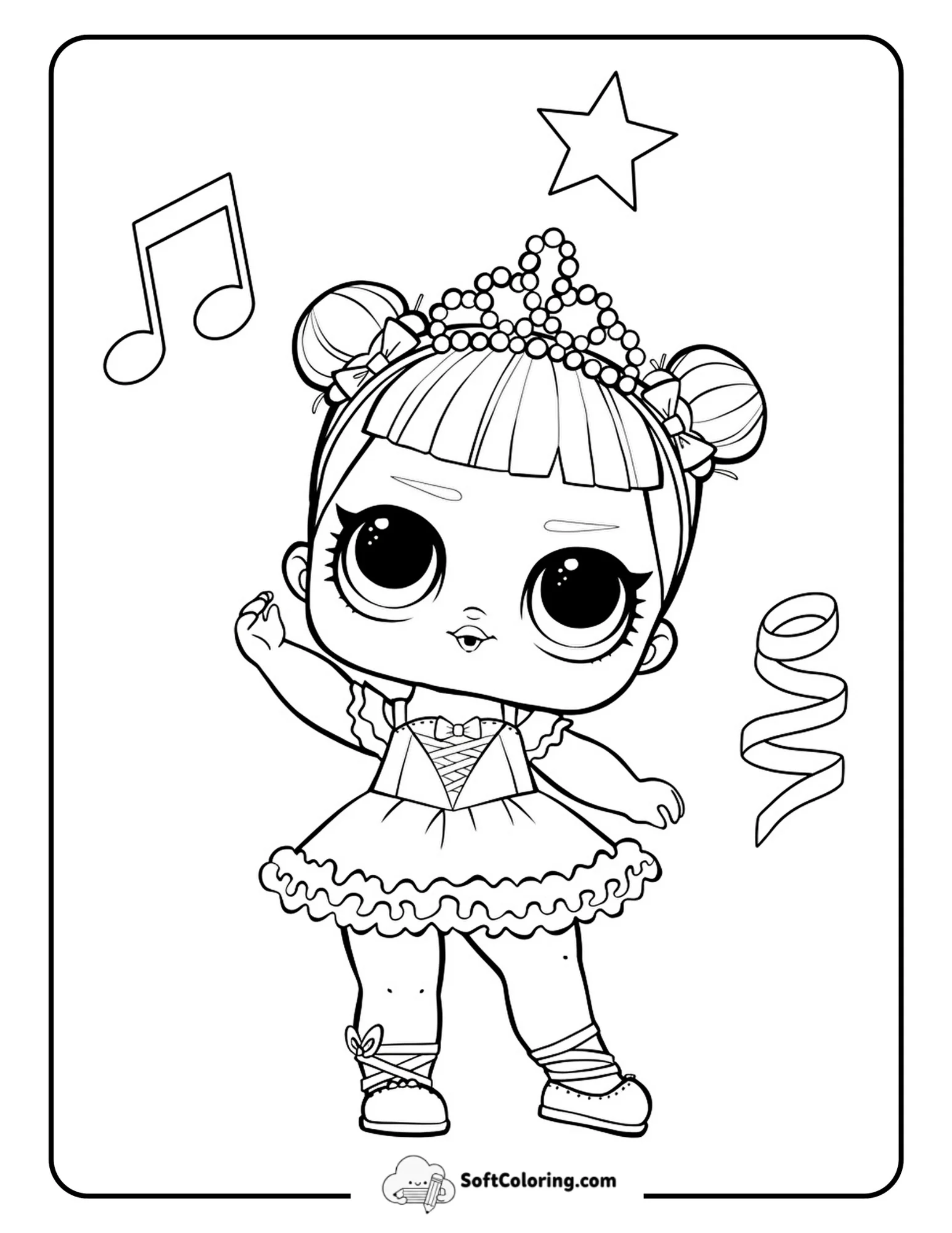 Center Stage Ballerina