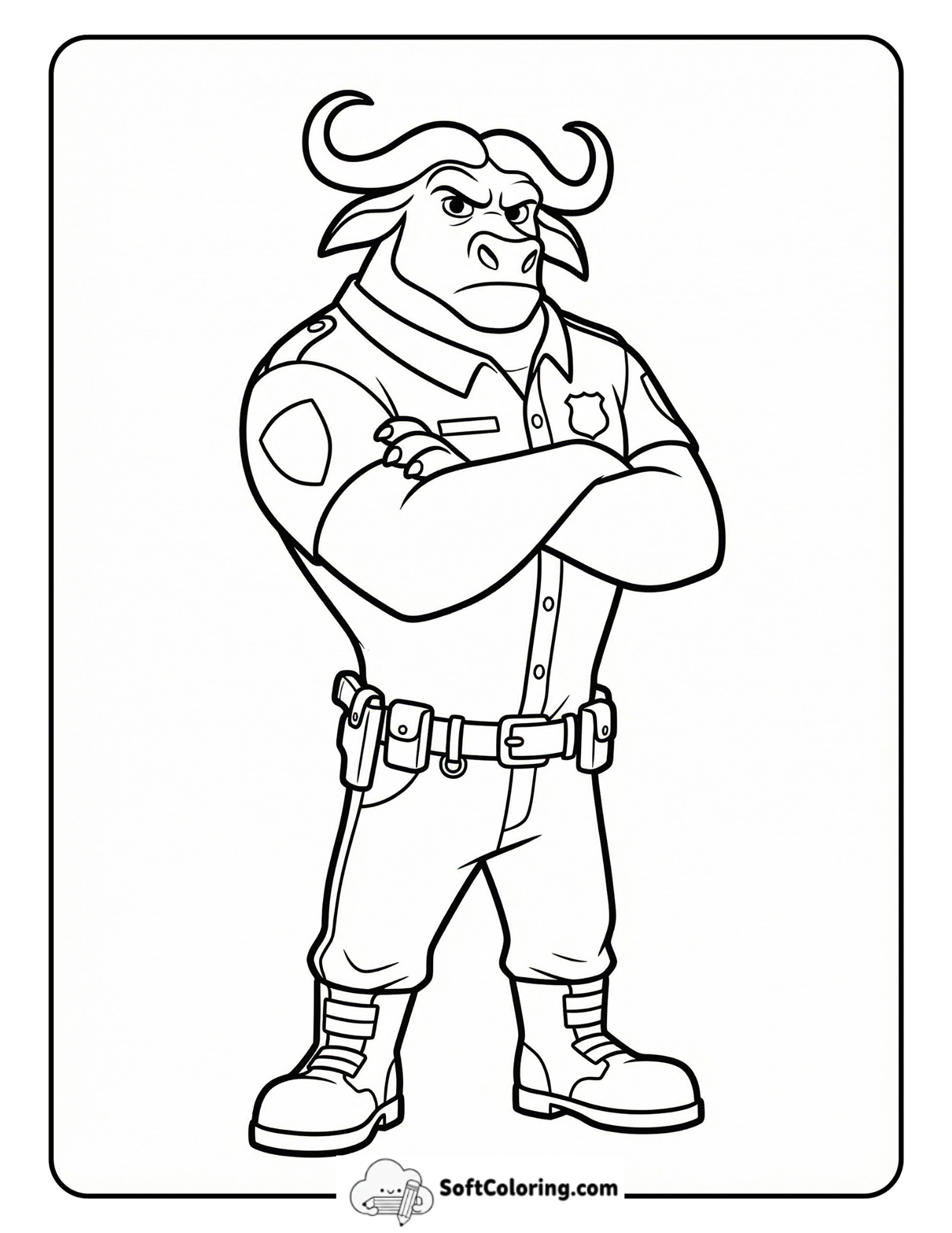 Chief Bogo Arms Crossed