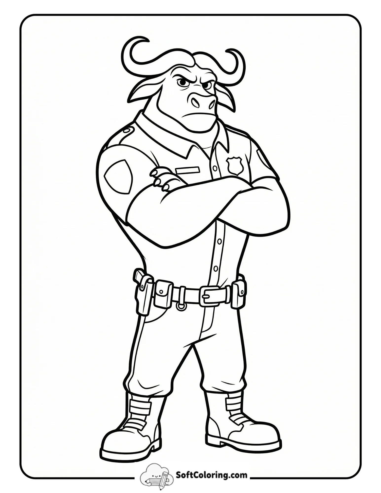 Chief Bogo Arms Crossed