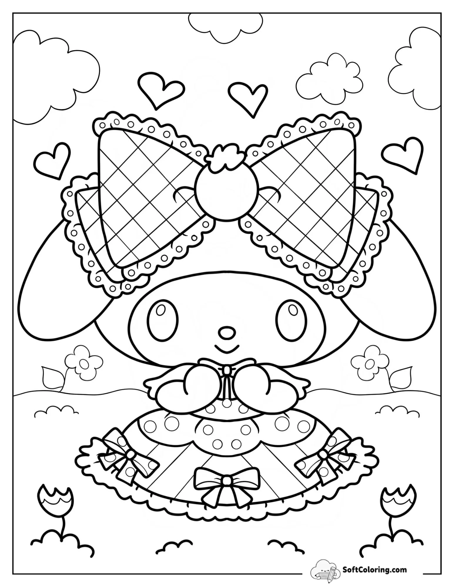 Cute My Melody In Ball Gown