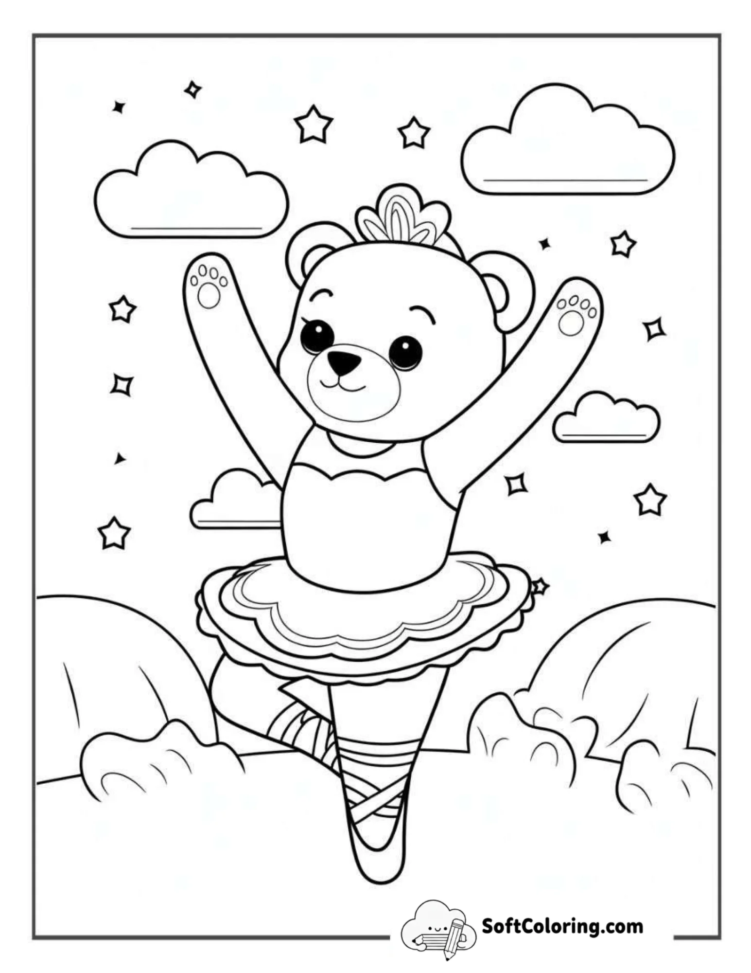 Dancing Bear Ballerina