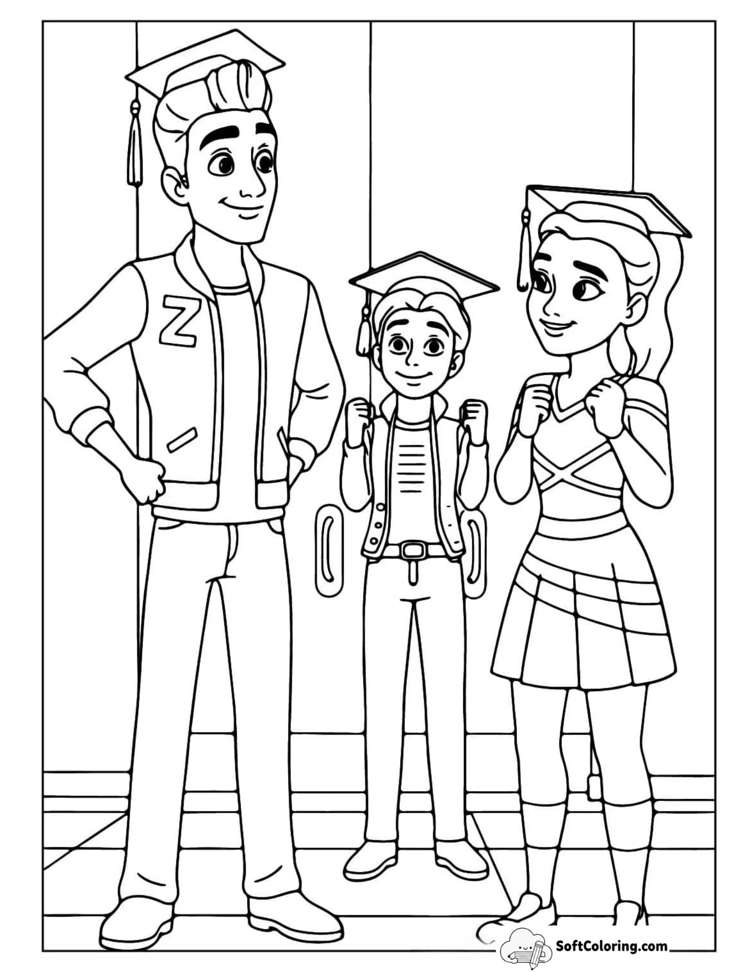 Disney Zombies Graduation