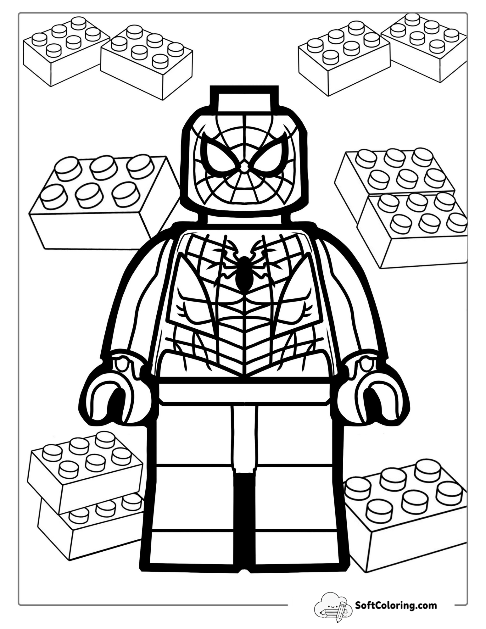 Easy Lego Spiderman For Preschoolers
